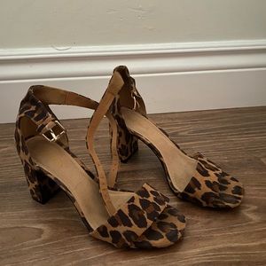 Cheetah print heels